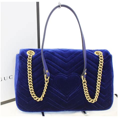 gucci blue bag velvet|gucci bucket bag velvet.